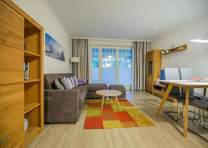 Duenenpark - Komfortplus Mit 1 Schlafzimmer Und Balkon Im Obergeschoss 253 Binz